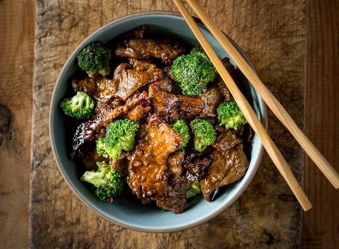 Keto low carb beef and broccoli