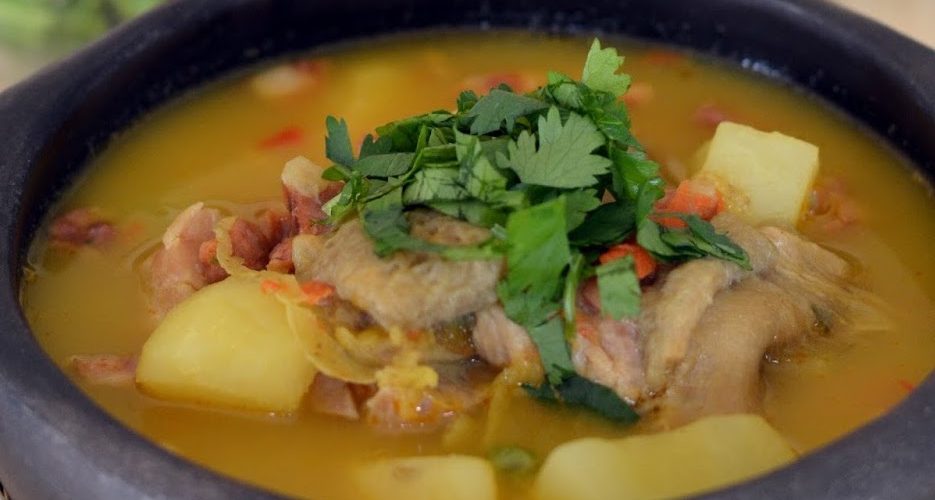 Colombian Mondongo (Beef Tripe Stew)
