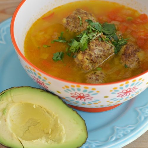 Meatball and Rice Soup