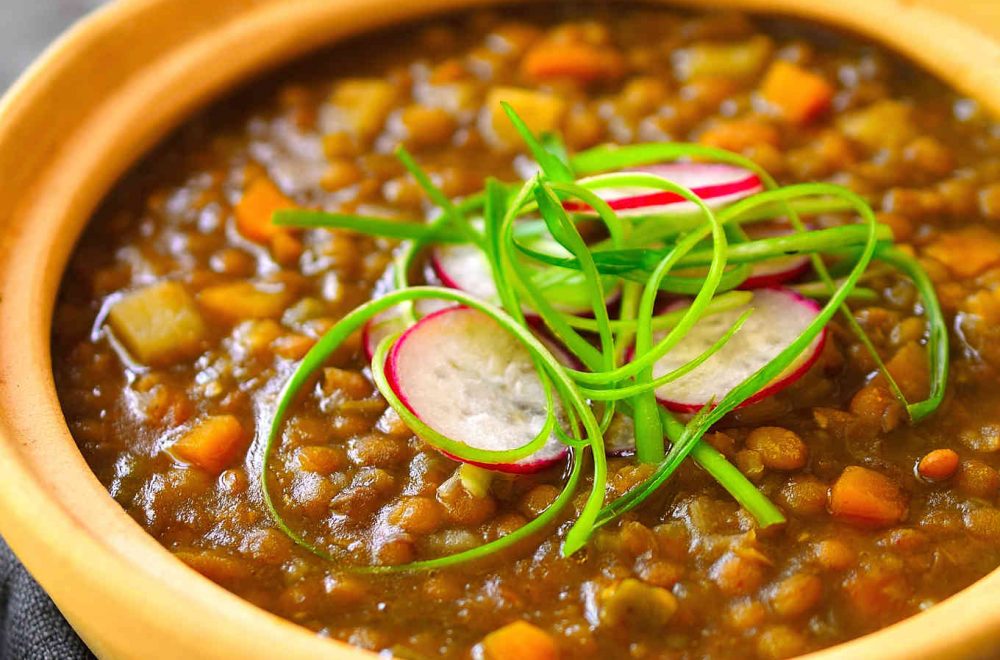 Spanish-Style Vegan Lentil Stew