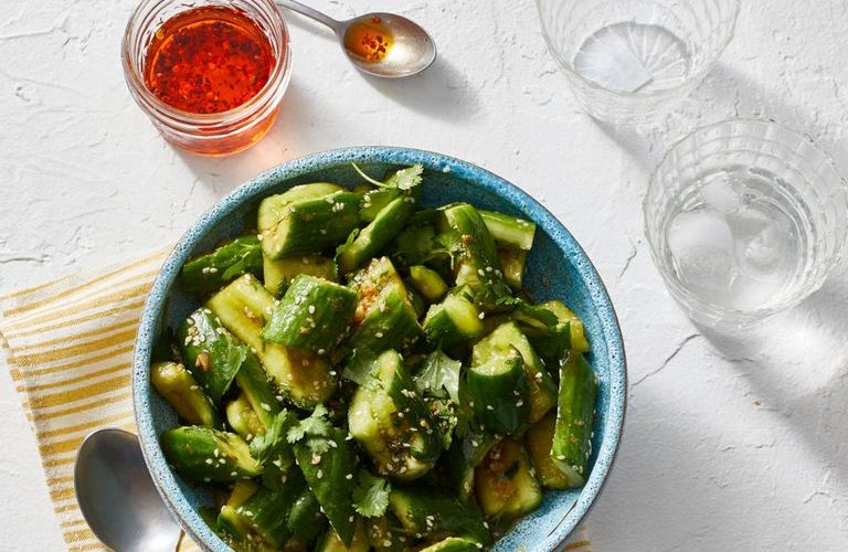 Sesame Cucumber Salad