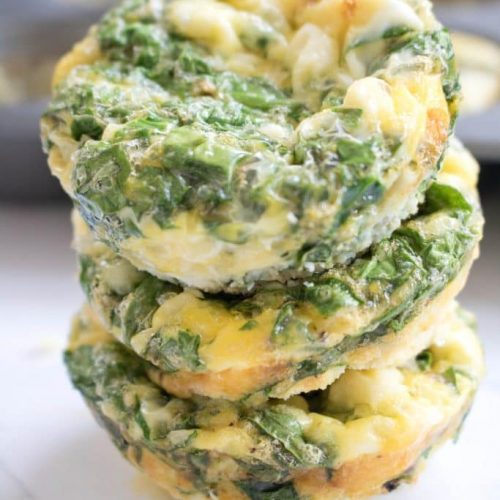 Spinach and Feta Egg Cups
