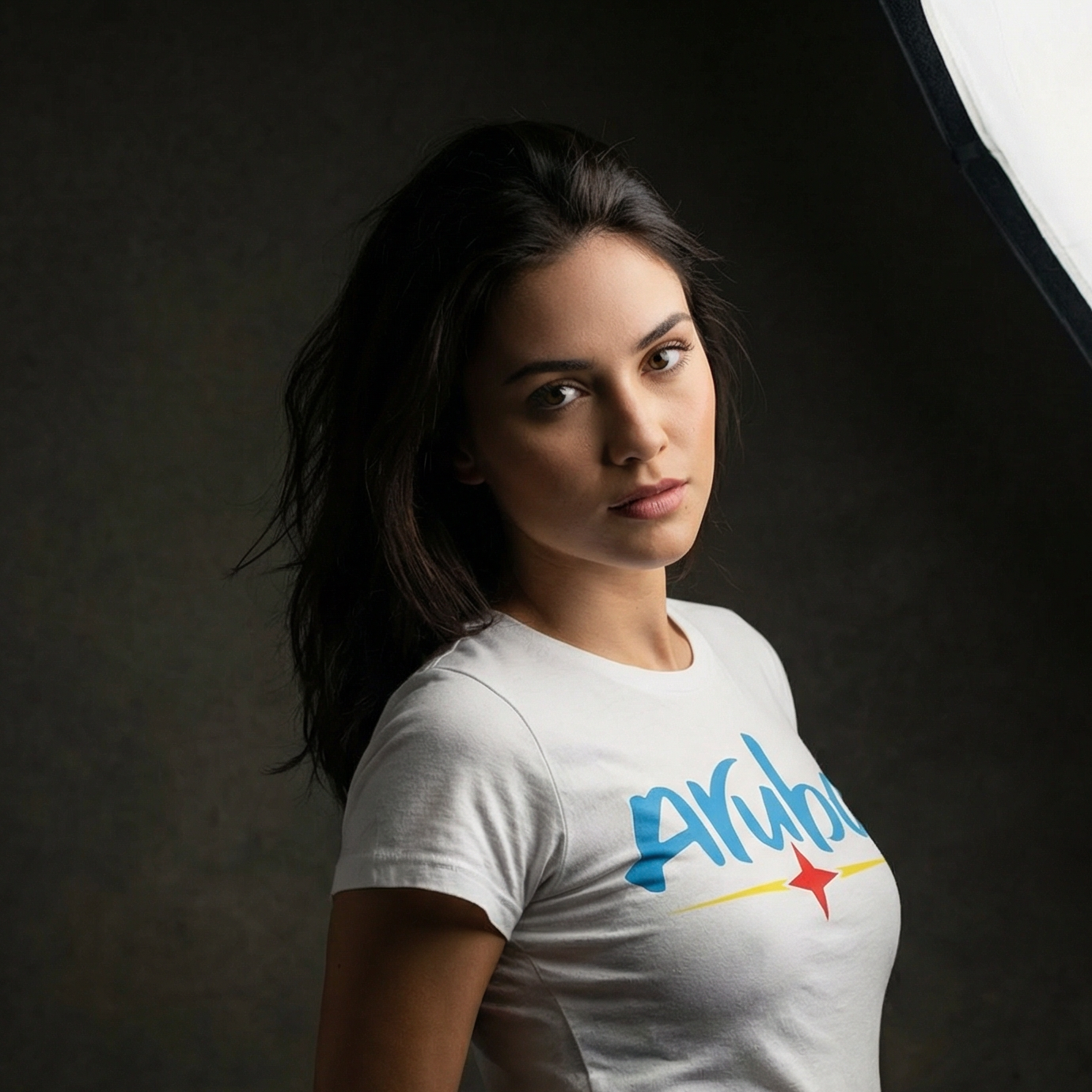 Aruba Brand White Dry-Fit - Image 2