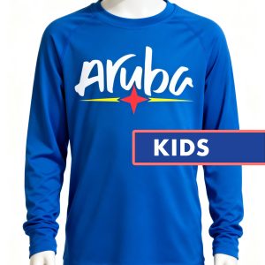 Kids - Royal Blue Long Sleeve Dry-Fit